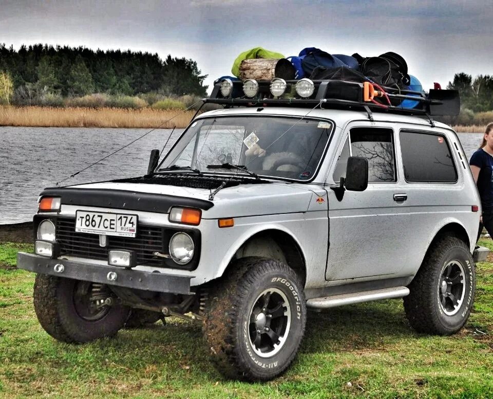 Нива тюнинг для путешествий Открытие сезона летней рыбалки - Lada 4x4 3D, 1,6 л, 1987 года путешествие DRIVE