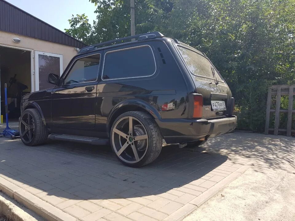 Нива тюнинг колеса Решили шевельнуть НИВАСа! ))) - DRIVE2