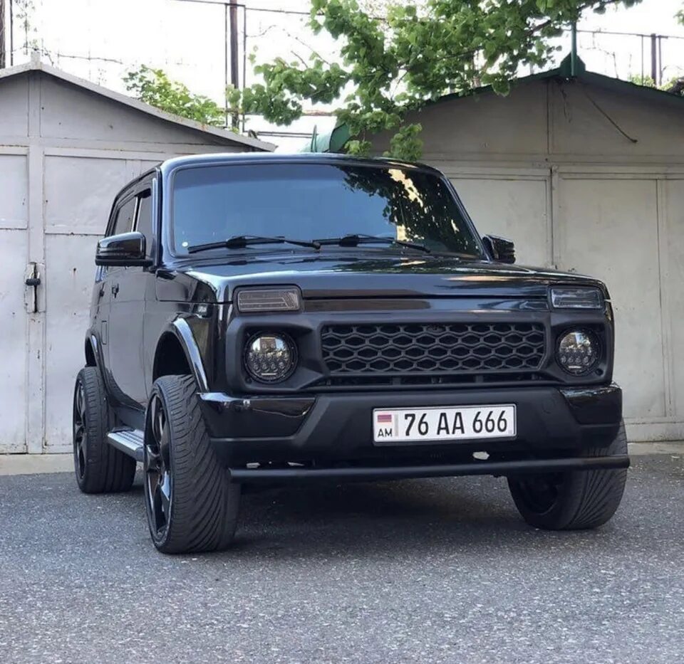 Нива тюнинг морды Решетка "Магнум" на автомобиль Нива! - DRIVE2