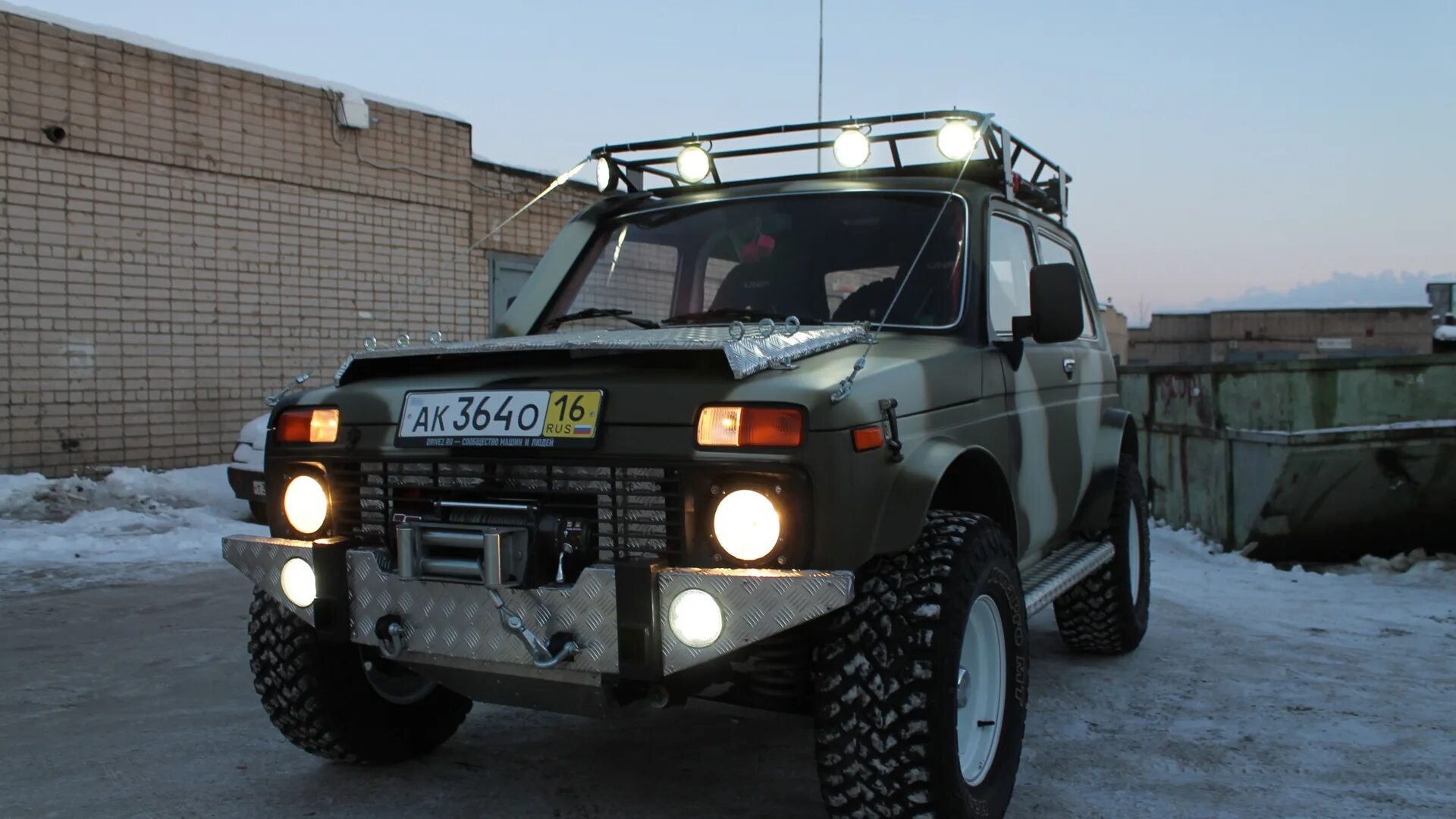 Нива тюнинг охота Lada 4x4 3D 1.9 бензиновый 2001 NIVA-RANCHO на DRIVE2