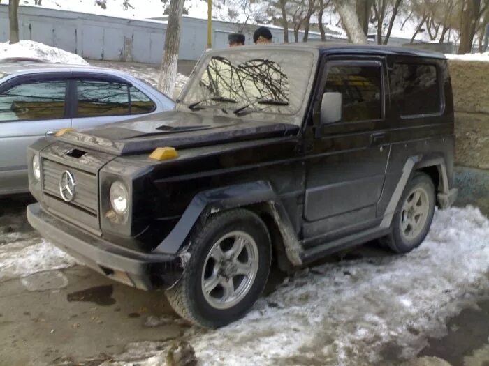 Нива тюнинг под гелендваген Mini Gelendwagen, или как из квадратного Suzuki Jimny - сделать старого мерина -