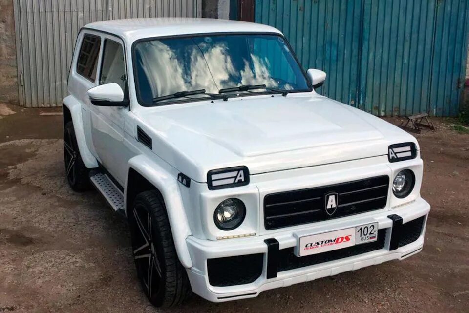 Нива тюнинг под гелик Где найти такие арки? - Lada 4x4 3D, 1,7 л, 2020 года кузовной ремонт DRIVE2