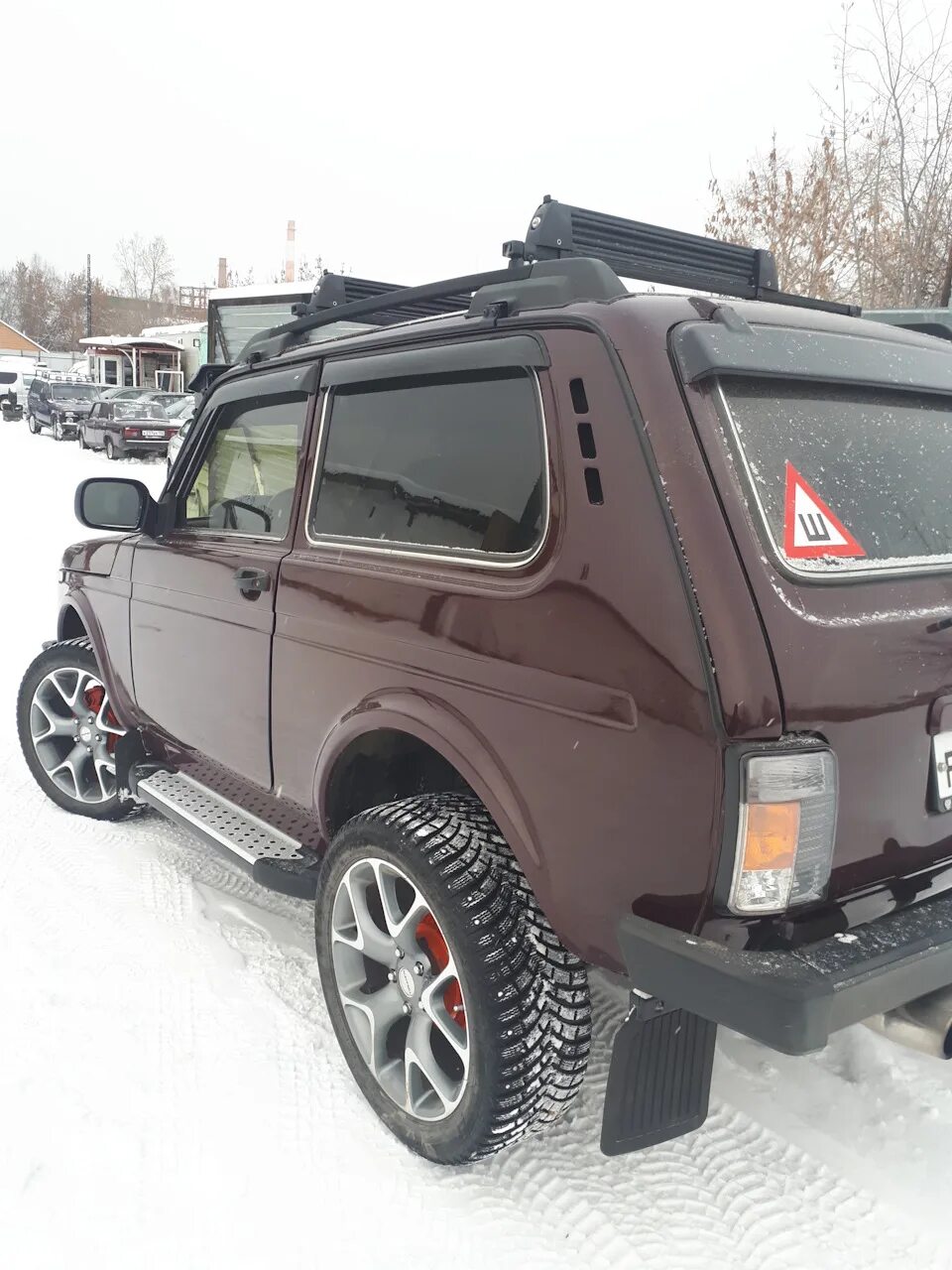 Нива тюнинг пороги Пороги "Бумер" - Lada 4x4 3D, 1,7 л, 2013 года стайлинг DRIVE2