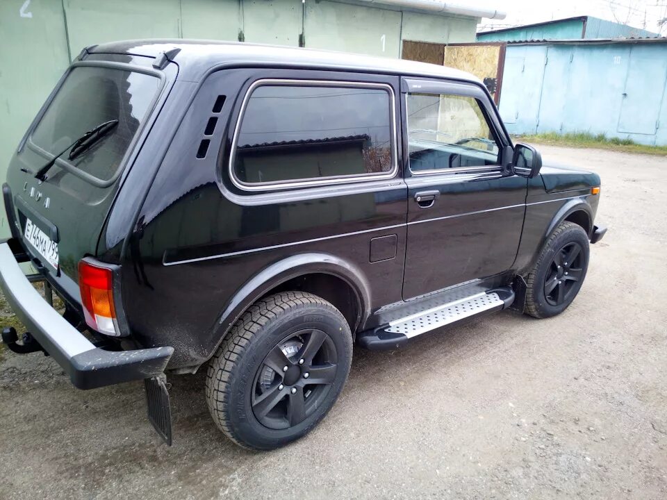 Нива тюнинг пороги Пороги "Бумер" - Lada 4x4 3D, 1,7 л, 2018 года тюнинг DRIVE2