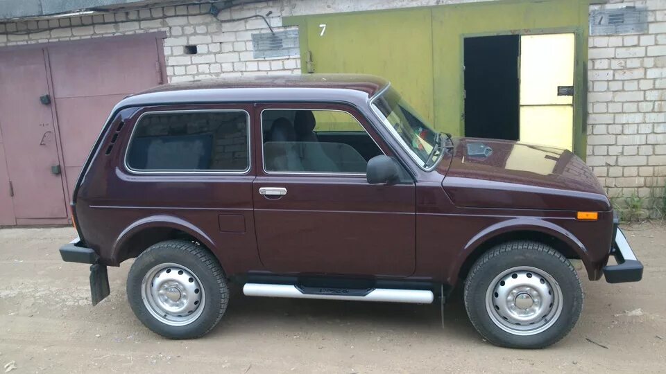 Нива тюнинг пороги Установка порогов на ниву - Lada 4x4 3D, 1,7 л, 2013 года тюнинг DRIVE2