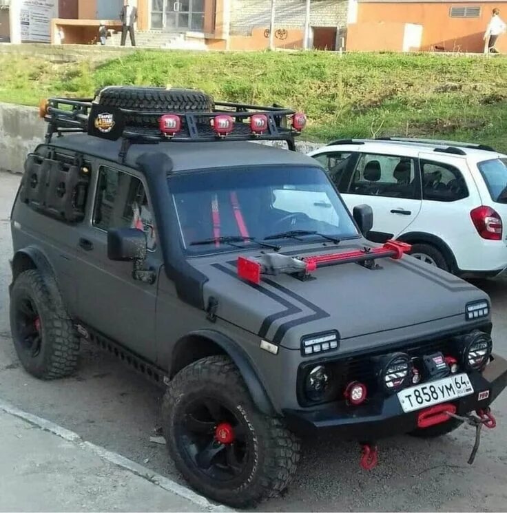Нива тюнинг тверь Pin on Lada Niva Taiga 2121 Offroad vehicles, Expedition vehicle, Mini trucks 4x