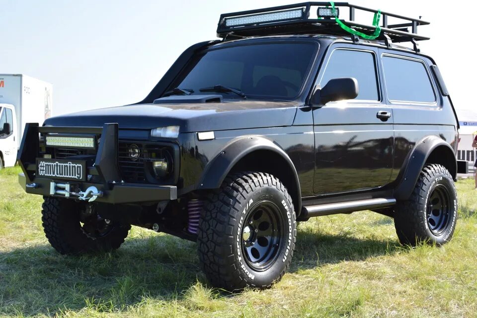 Нива тюнинг внедорожный фото Car-fest 2015 и станочек или я опять на 18 диаметре =) - Lada 2114, 1,6 л, 2007 
