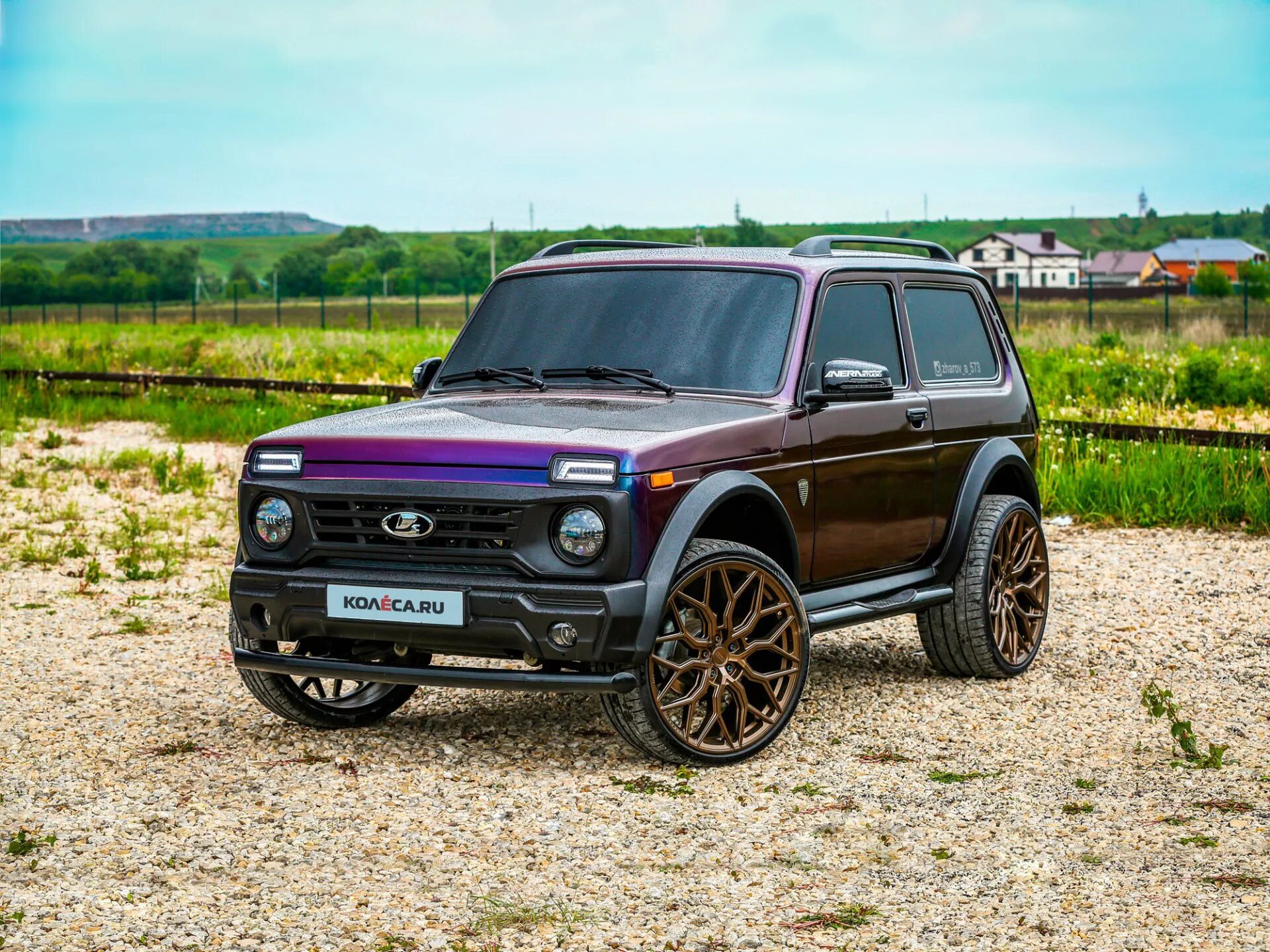 Нива тюнинг воздухов Колеса на ниву Что выбрать? - Lada 4x4 3D, 1,7 л, 1996 года колёсные диски DRIVE