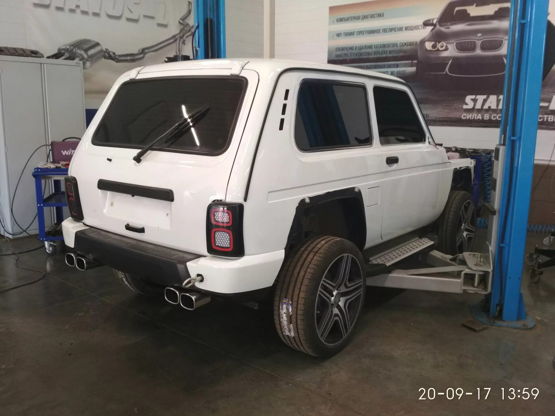 Нива тюнинг выхлопной Тюнинг выхлопной системы НИВА - STATUS-L Казань на DRIVE2