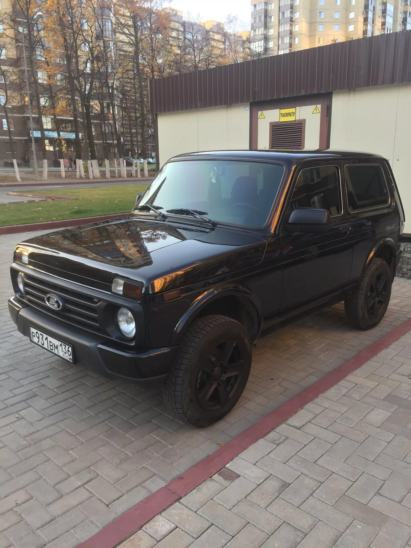 Нива урбан блэк фото Лифт передней подвески. - Lada 4x4 3D, 1,7 л, 2019 года тюнинг DRIVE2