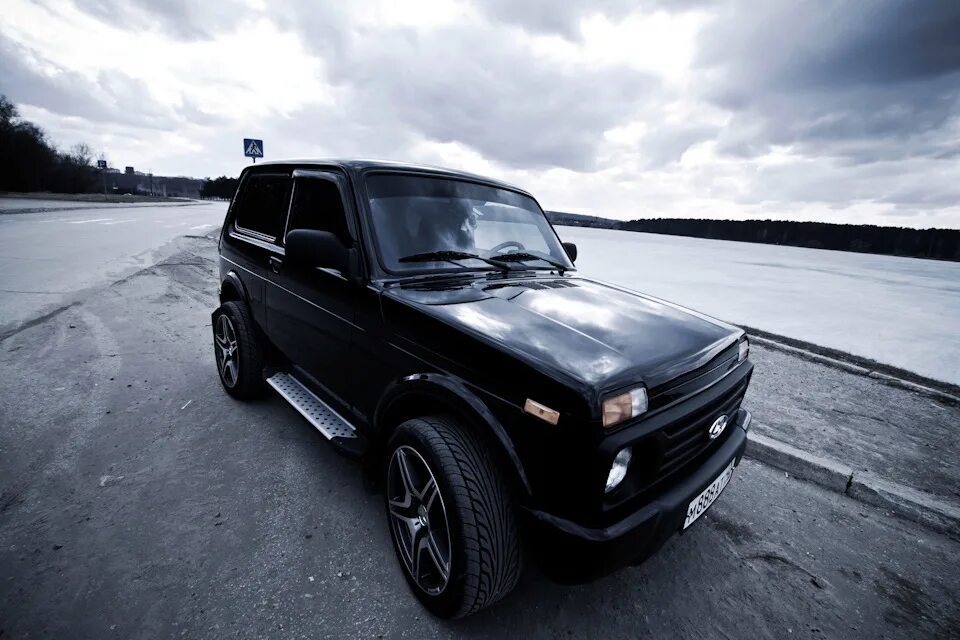Нива урбан черная тюнинг Фотография - Lada 4x4 3D, 4,8 л, 2016 года фотография DRIVE2
