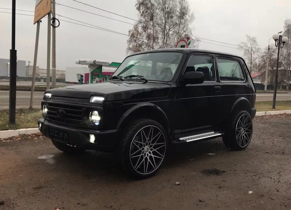 Нива урбан тюнинг купить отец нива-URBAN on R20+FULL LED - Lada 4x4 3D, 1,7 л, 2018 года стайлинг DRIVE2