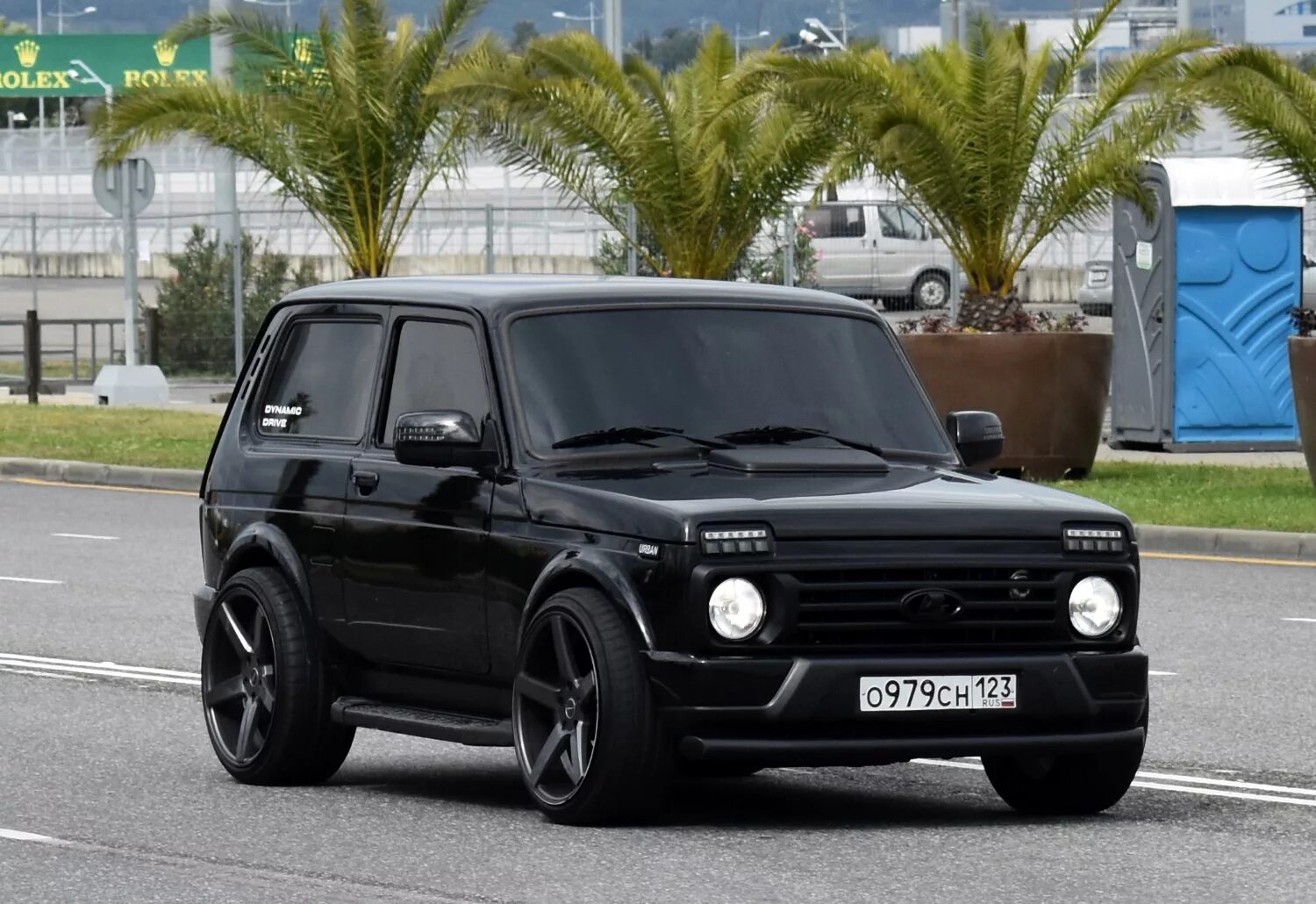 Нива урбан тюнинг сзади фото "о 979 сн 123" фото ВАЗ (Lada) 2121 Нива. Россия