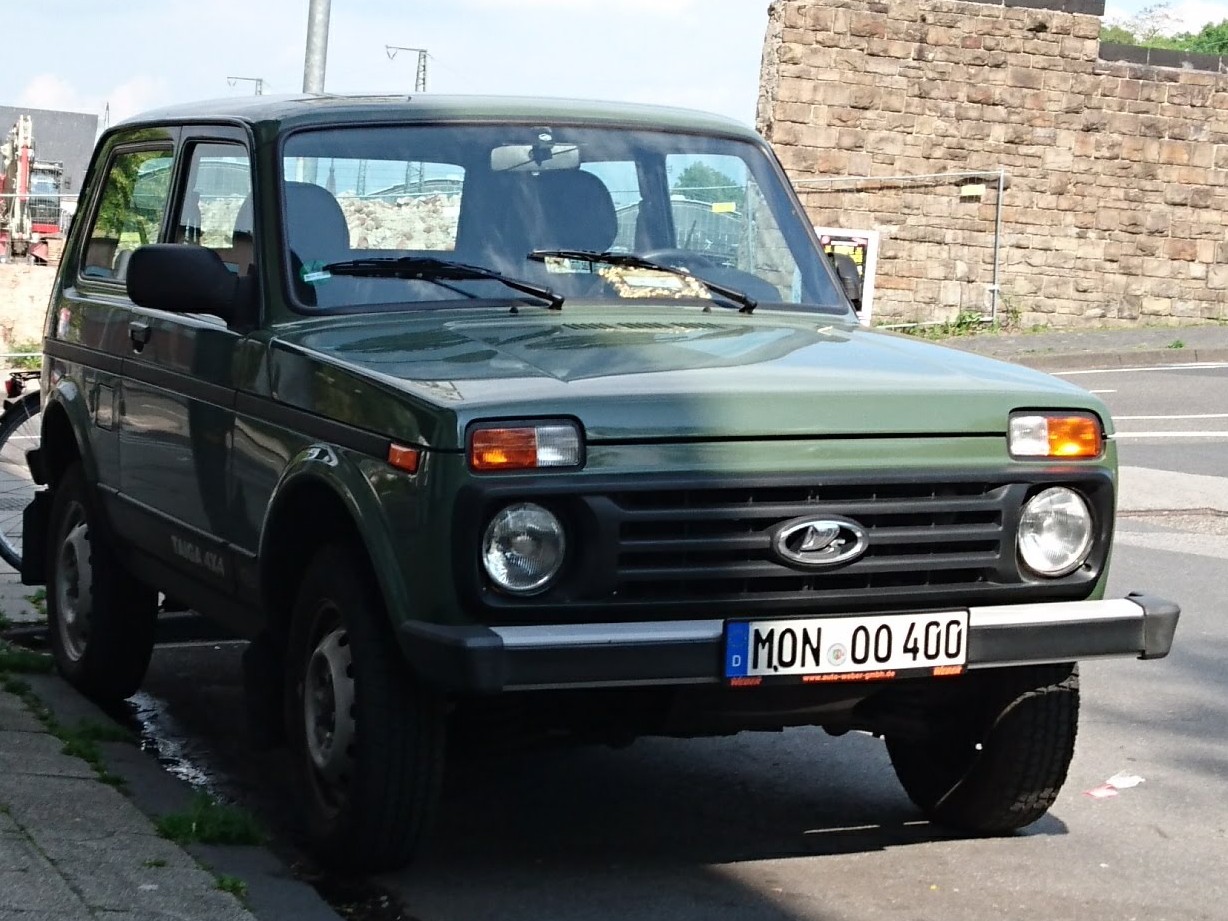 Нива в германии фото "MON OO 400" фото ВАЗ (Lada) 2121 Нива. Германия