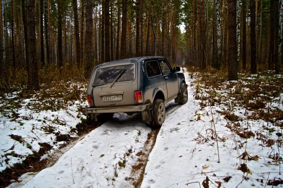 Нива в лесу фото Нивка в лесу. - Lada 4x4 3D, 1,7 л, 2013 года покатушки DRIVE2