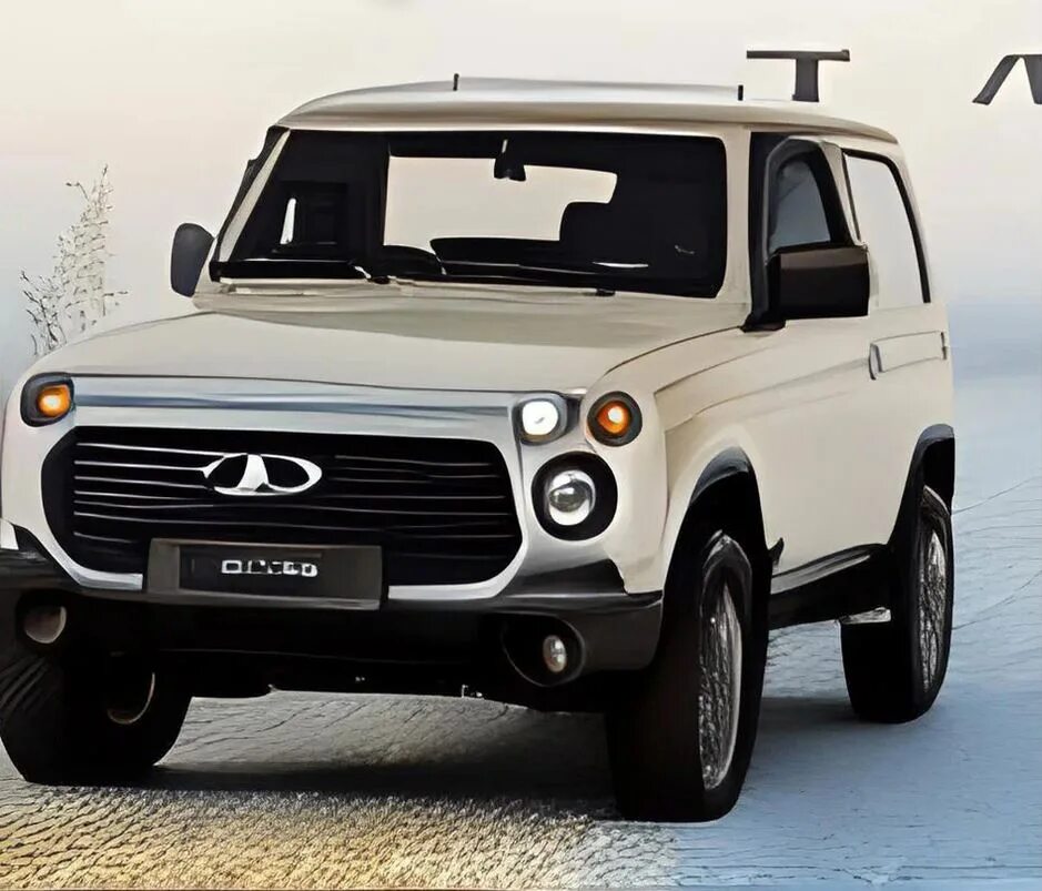 Нива в новом кузове 2024 фото Нейросеть нарисовала новую Lada Niva 2024 года