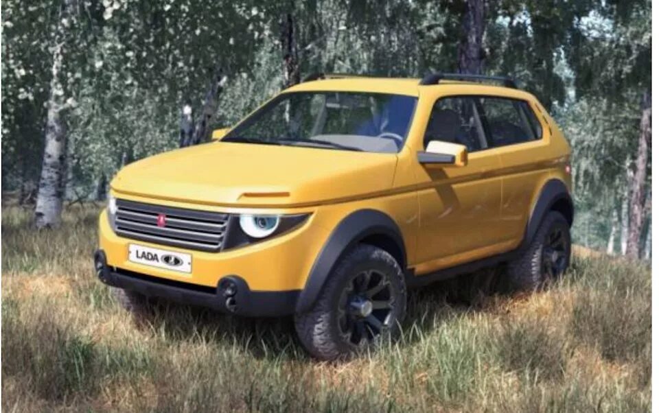 Нива в новом кузове фото О дизайне, приемственности и конкуренте - Chevrolet Niva, 1,7 л, 2006 года прост