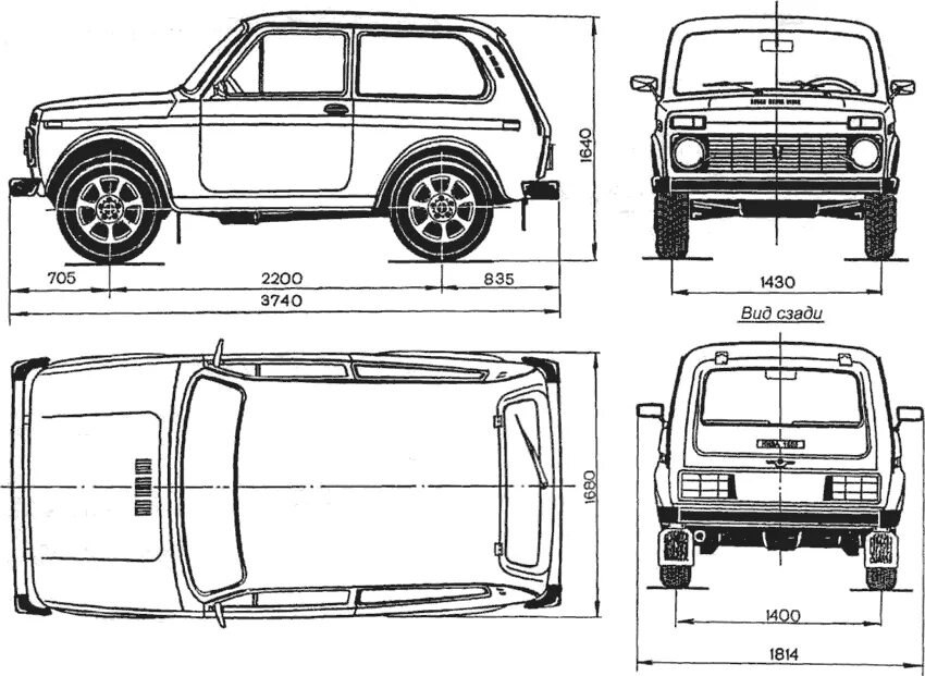 Нива в разрезе фото ● Характеристика Ваз - 2121 - Lada 4x4 3D, 1,6 л, 1988 года другое DRIVE2