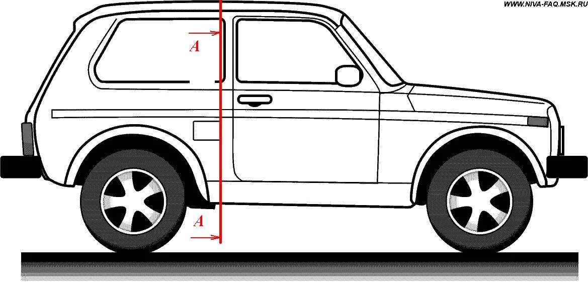 Нива в тюнинге раскраска с боку Подрамник под раздатку, КПП @ Нива 4x4