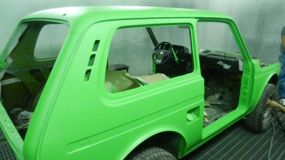 Нива в зеленом рапторе фото Lada 4x4 3D 1.7 бензиновый 1992 GREEN NIVAS Возрождение на DRIVE2