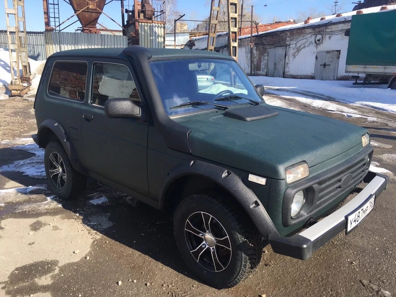 Нива в зеленом рапторе фото Niva 3d Raptor Green - DRIVE2