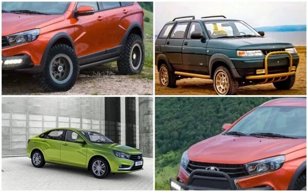 Нива веста фото В cети показали внедорожник LADA "Vesta-Тарзан", покоривший автомобилистов. - DR
