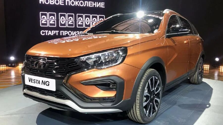 Нива веста фото АвтоВАЗ представил Lada Vesta нового поколения Новости авто Известия 22.02.2022