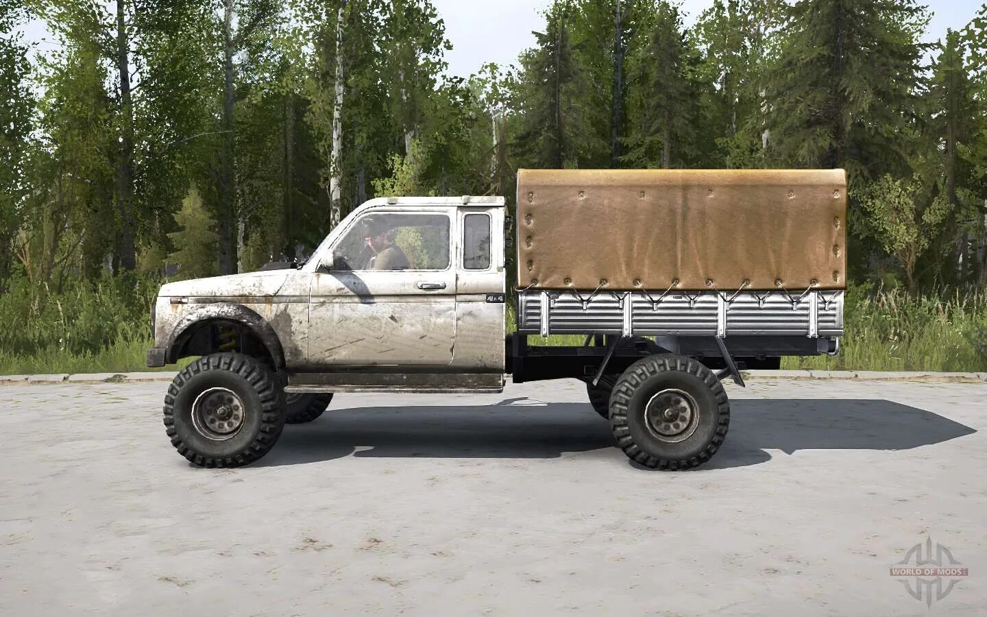 Нива вис тюнинг ВИС 2346 Капрал для Spintires MudRunner - DRIVE2