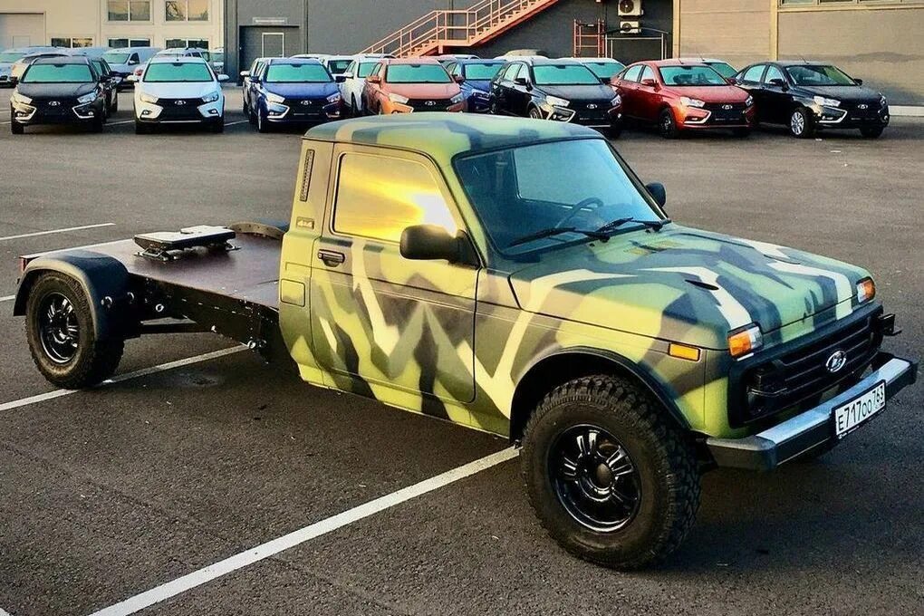 Нива вис тюнинг На базе LADA Niva запустят производство седельных тягачей "Карелия" - МК Карелия