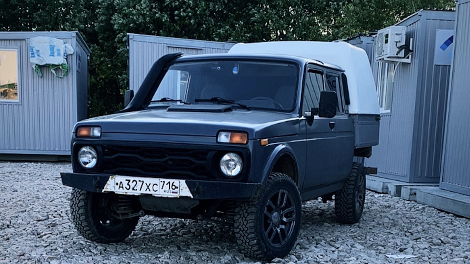 Нива вис тюнинг будки ВИС 2346 1.7 бензиновый 2007 Серый перевозчик на DRIVE2