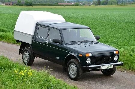 Нива вис тюнинг будки Lada Niva Pick-up Made in Russia Транспорт