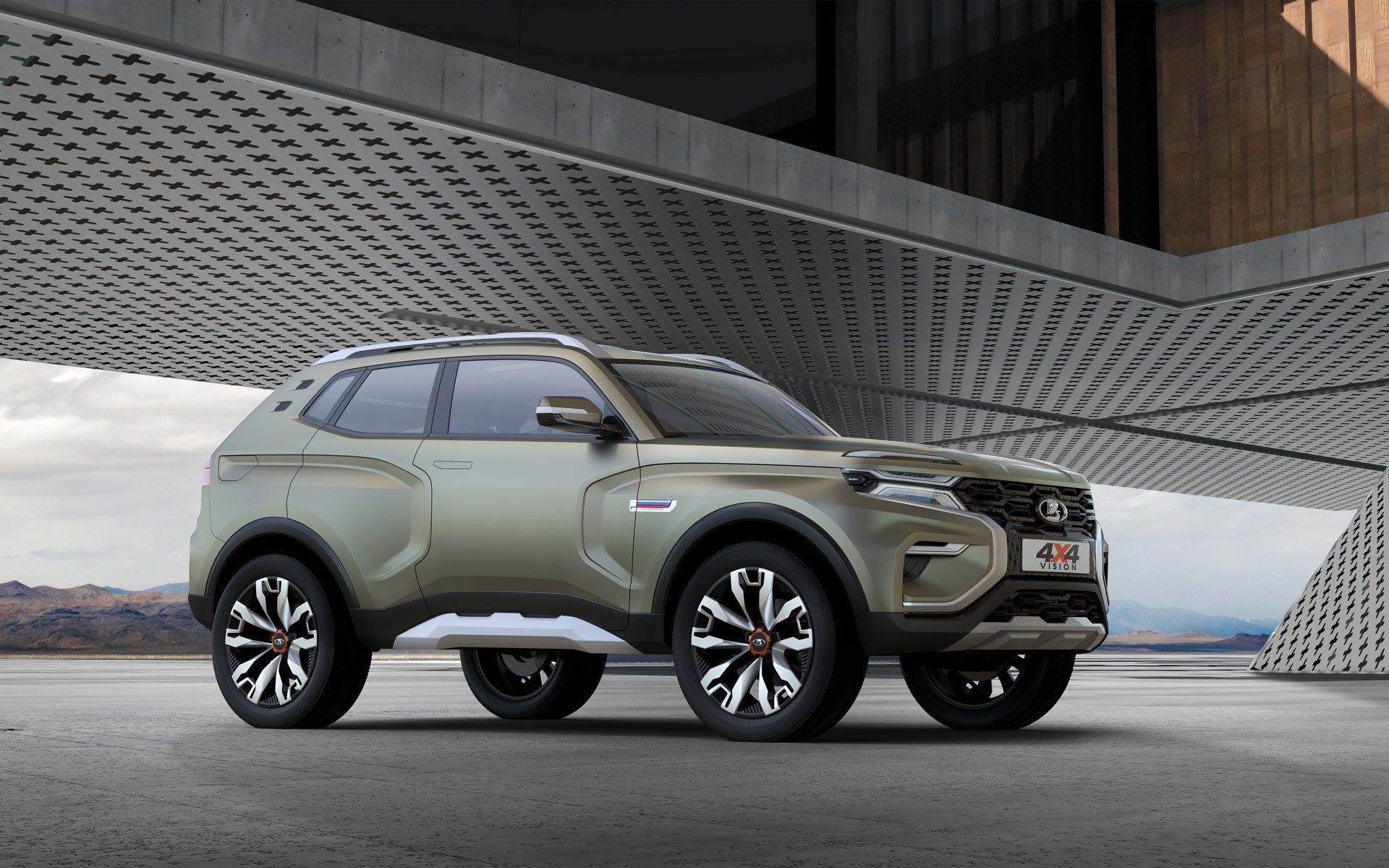 Нива визион фото АвтоВАЗ" запатентовал салон преемника Lada 4x4