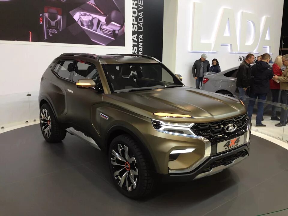 Нива визион фото Новая Niva Vision 4х4 - будущее уже не за горами? - Chevrolet Niva GLX, 1,7 л, 2