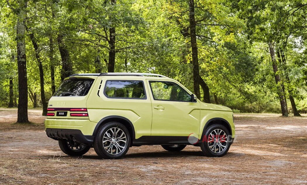 Нива внедорожник фото Своим видением нового внедорожника LADA 4x4 поделился чешский дизайнер. Или чехи