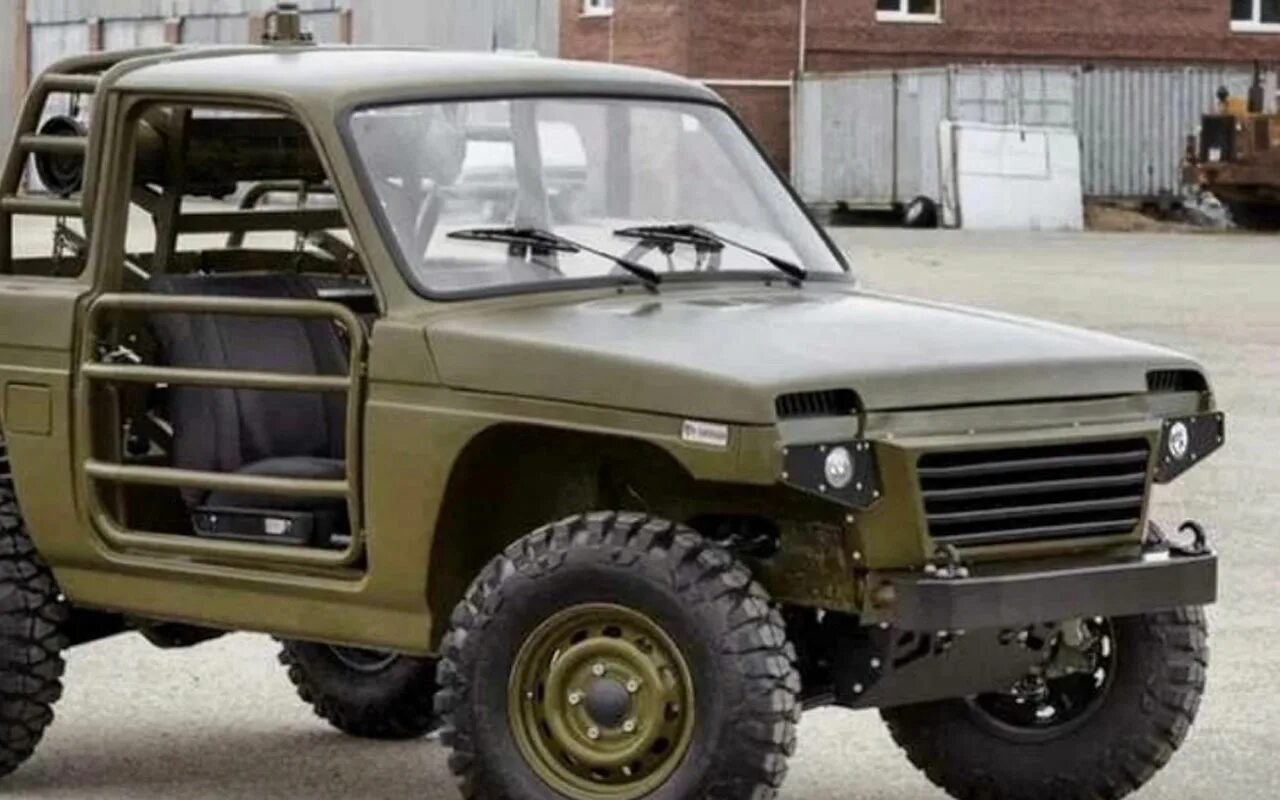 Нива внедорожник фото Боевую Ниву сделали в Тольятти