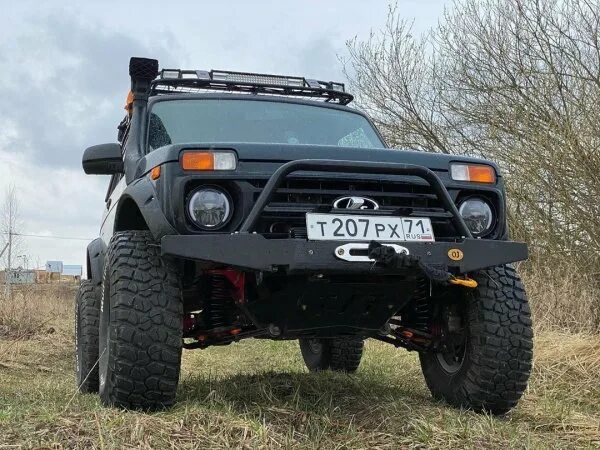 Нива волк фото Ей не страшны российские ухабы: В сети показали LADA 4x4, подготовленную для офф