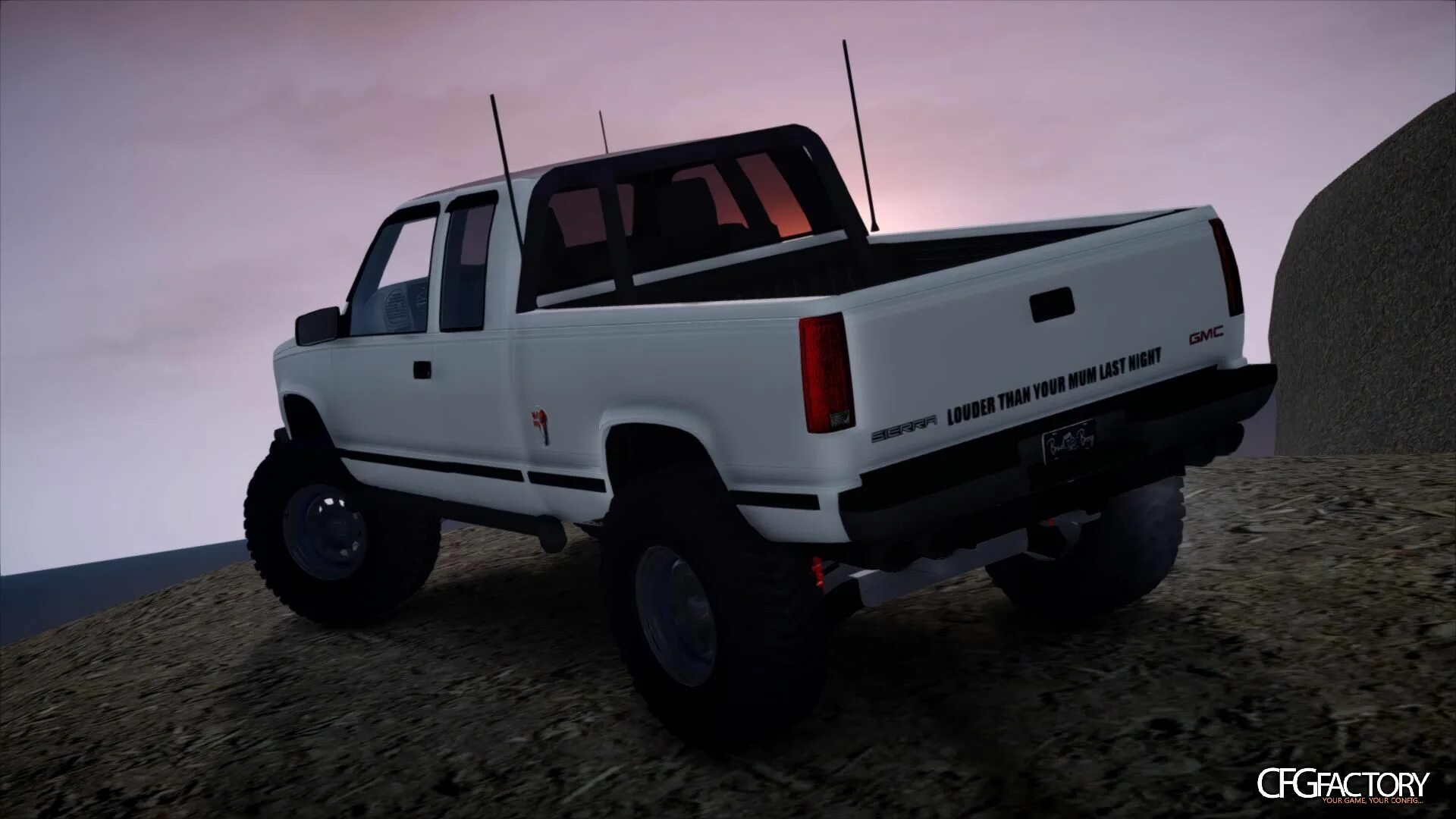 Нива волк фото 1994 GMC Sierra "Bad Boy" Paintjob download - CFGFactory