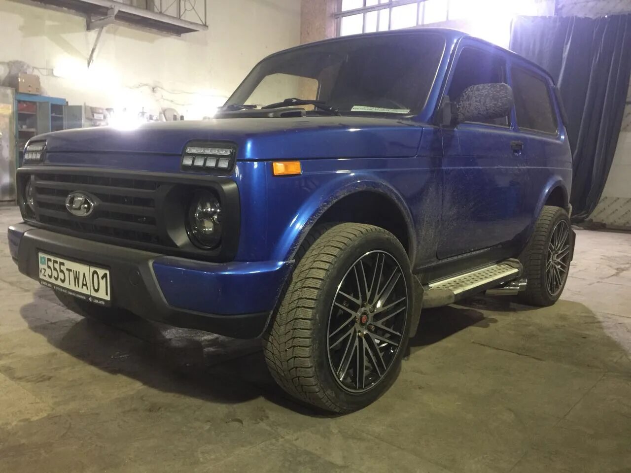 Нива выхлоп под гелик фото Выхлоп как у гелика) - Lada 4x4 3D, 1,7 л, 2018 года стайлинг DRIVE2