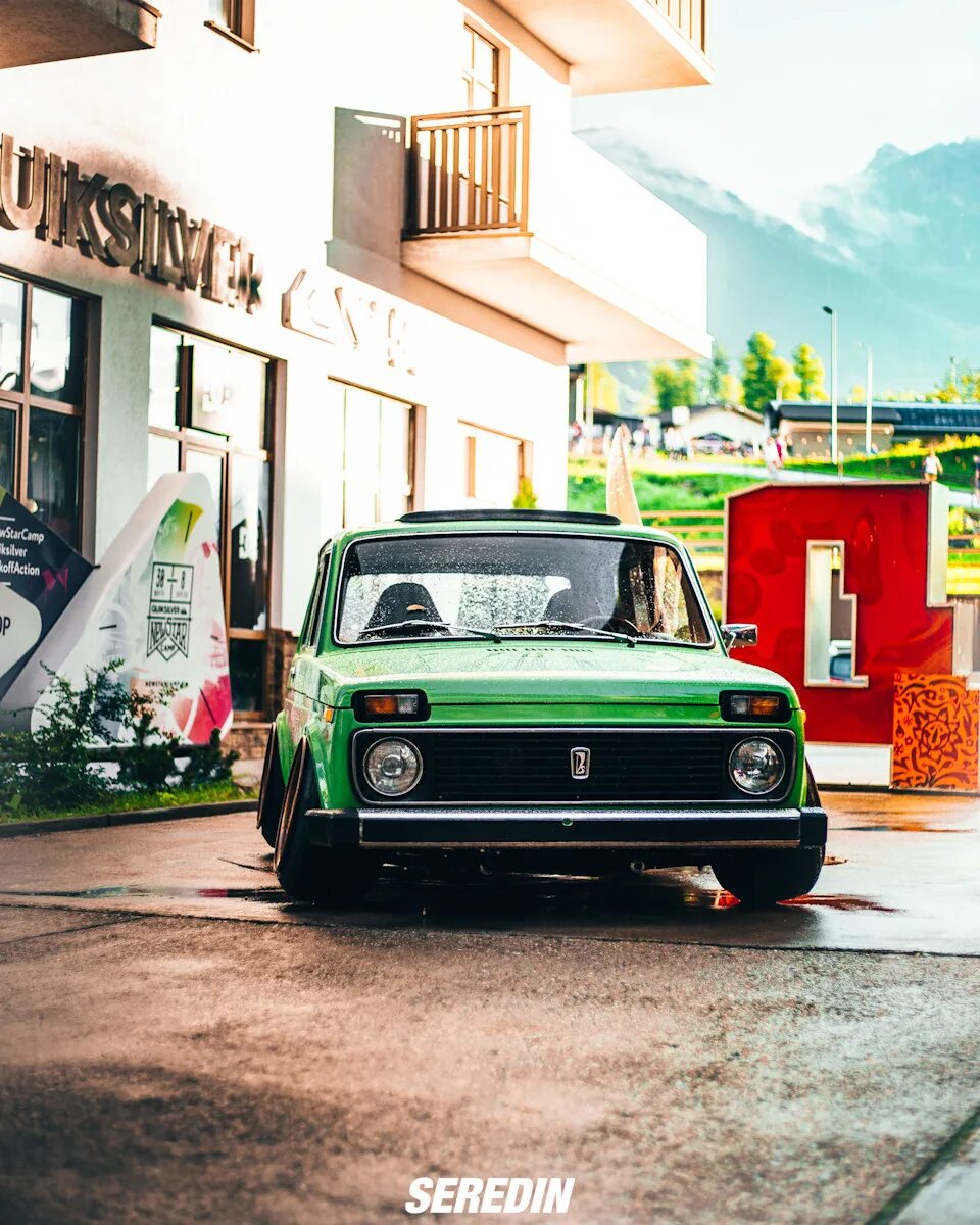 Нива японский тюнинг #stanceniva нашумела на Grounded_event 2018 - Lada 4x4 3D, 1,8 л, 1984 года встр