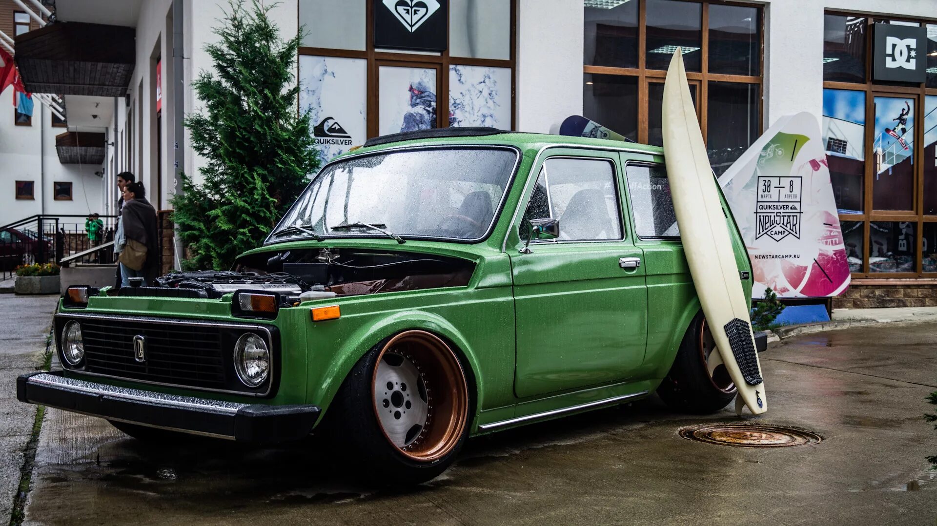 Нива японский тюнинг НЕофициальный фотоотчет Grounded Event 2018. ч1. - Сообщество "Stanced" на DRIVE