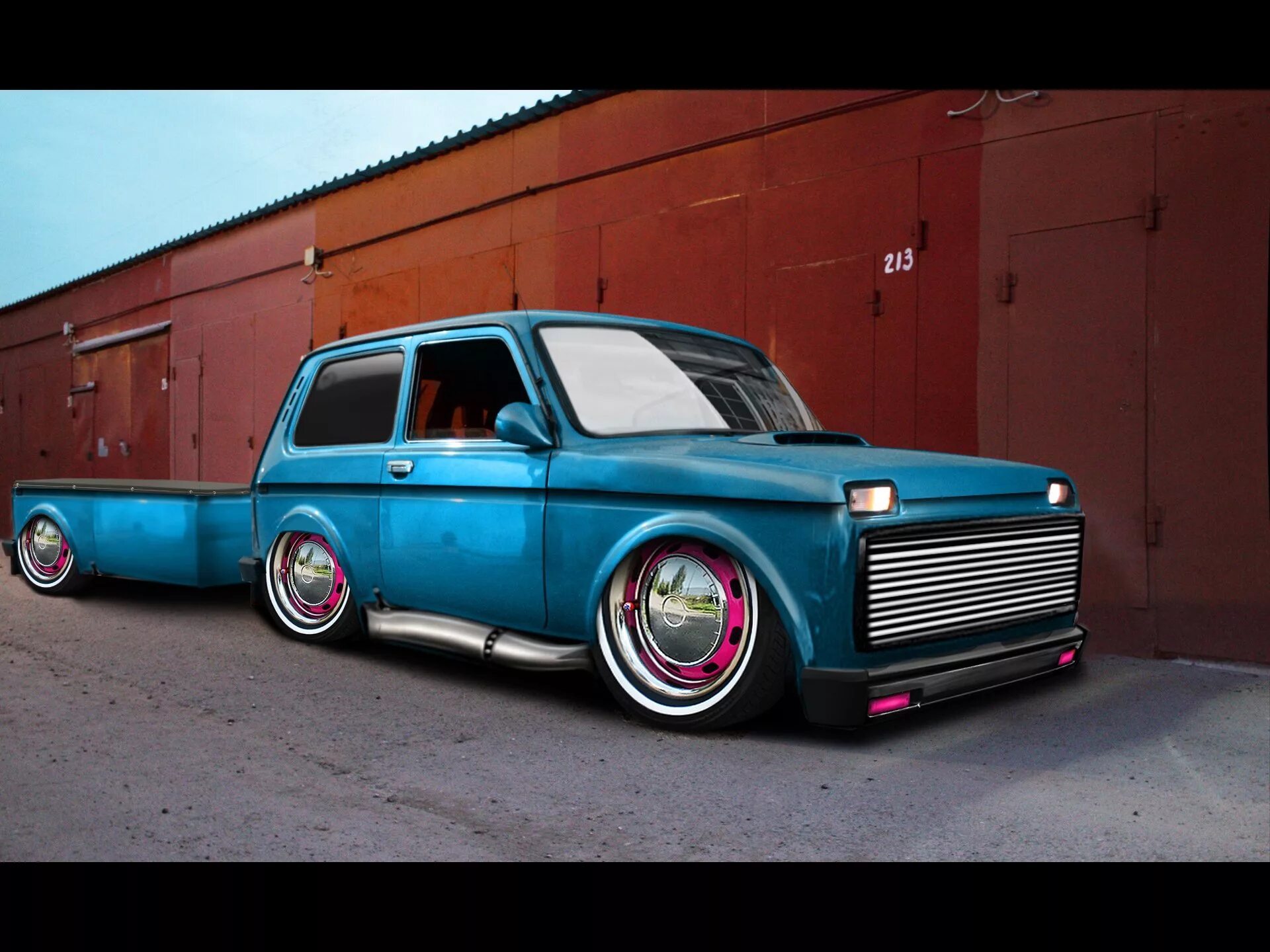 Нива японский тюнинг niva tuning - DRIVE2