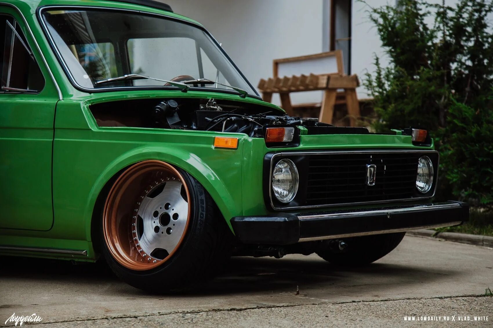 Нива заниженная тюнинг Grounded_event Фотоотчет от Lowdaily - Lada 4x4 3D, 1,8 л, 1984 года фотография 