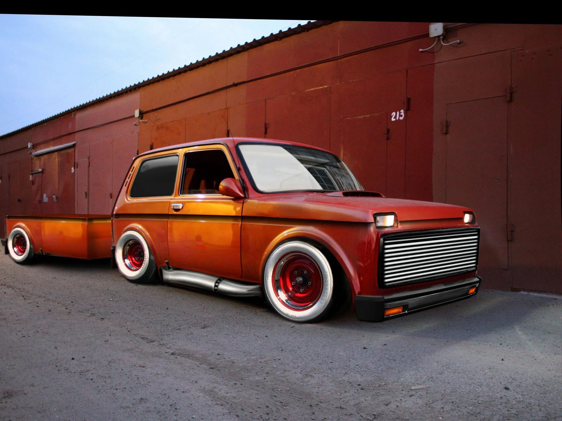 Нива заниженная тюнинг niva tuning - DRIVE2