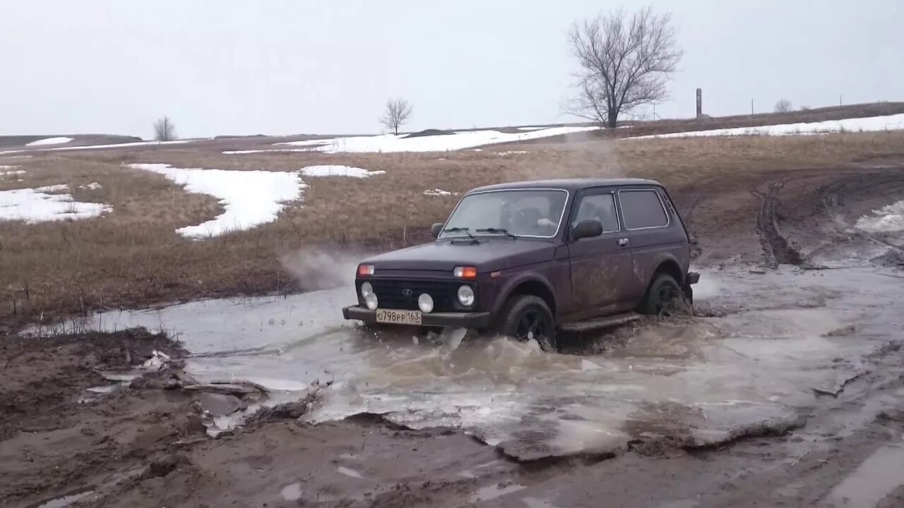Нива заряженная фото Заряженная Нива по бездорожью 2019 - YouTube