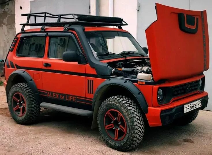 Нива заряженная фото Пин от пользователя Ivan на доске Нива 4x4 грузовики, Футуристические автомобили