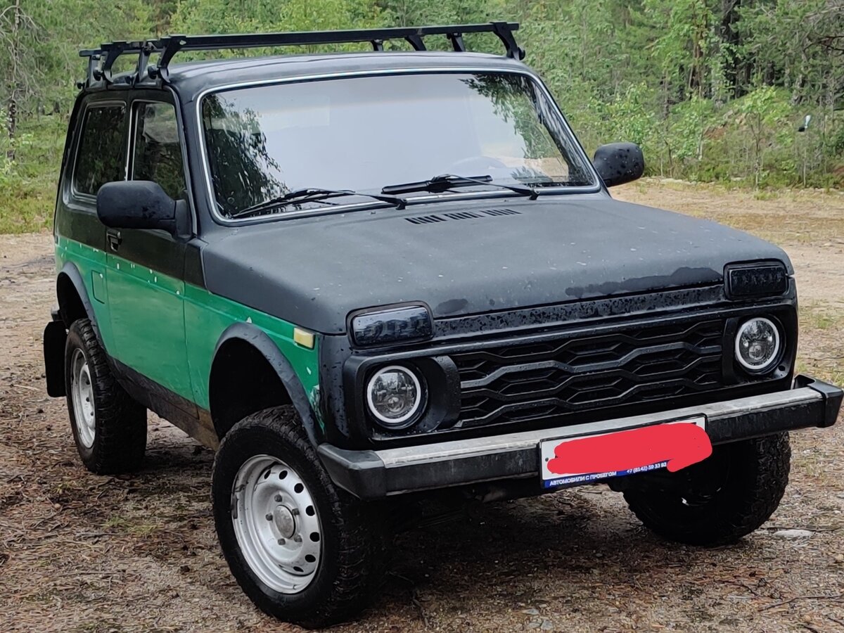 Нива зеленого цвета фото Купить б/у Lada (ВАЗ) 2121 (4x4) I Рестайлинг 1.7 MT (83 л.с.) 4WD бензин механи