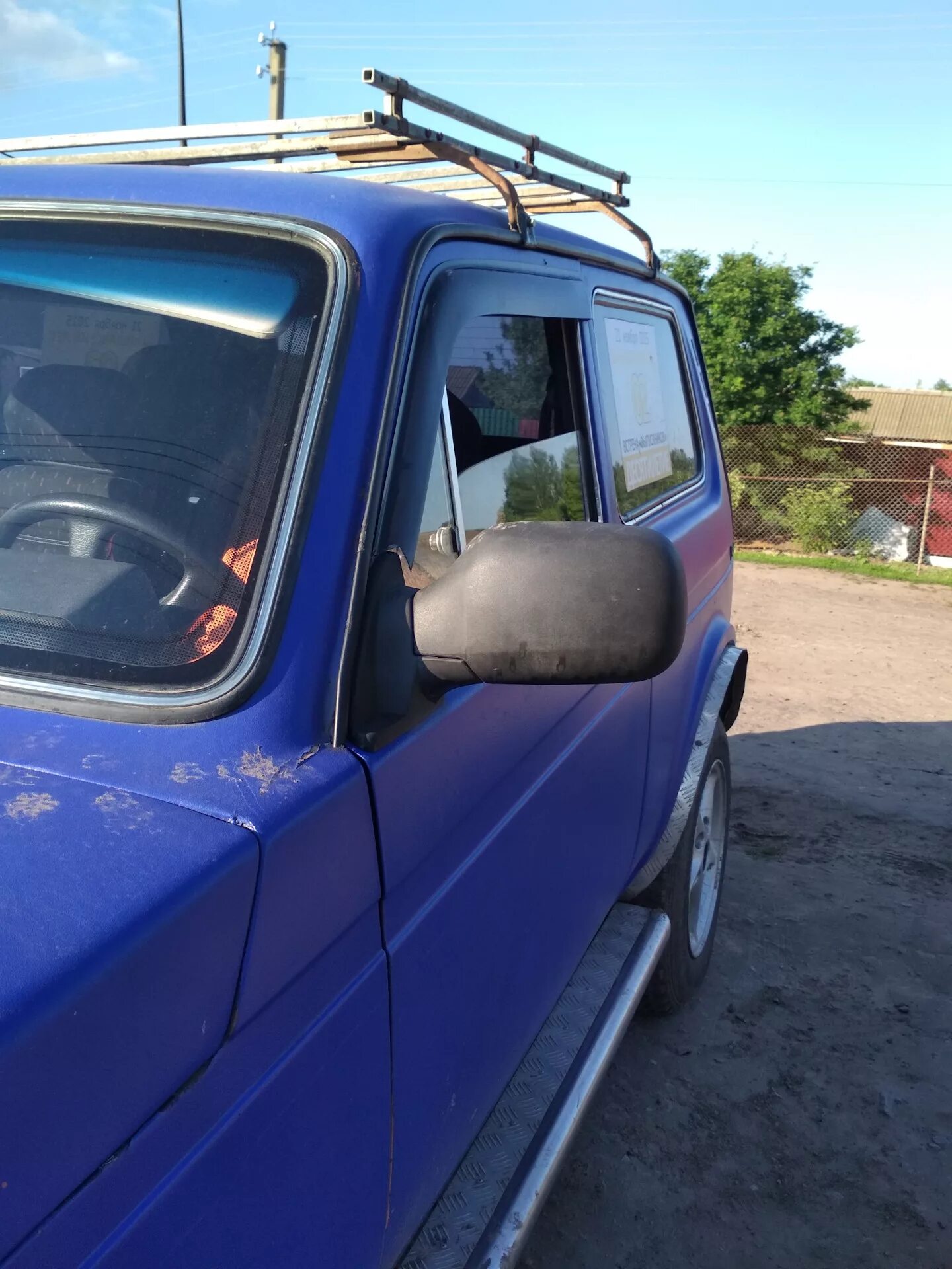 Нива зеркала фото Зеркала мечты - Lada 4x4 3D, 1,7 л, 1998 года своими руками DRIVE2