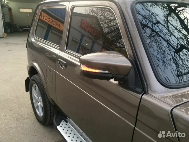 Нива зеркала фото Зеркала Нива с поворотниками купить в Тольятти Авито