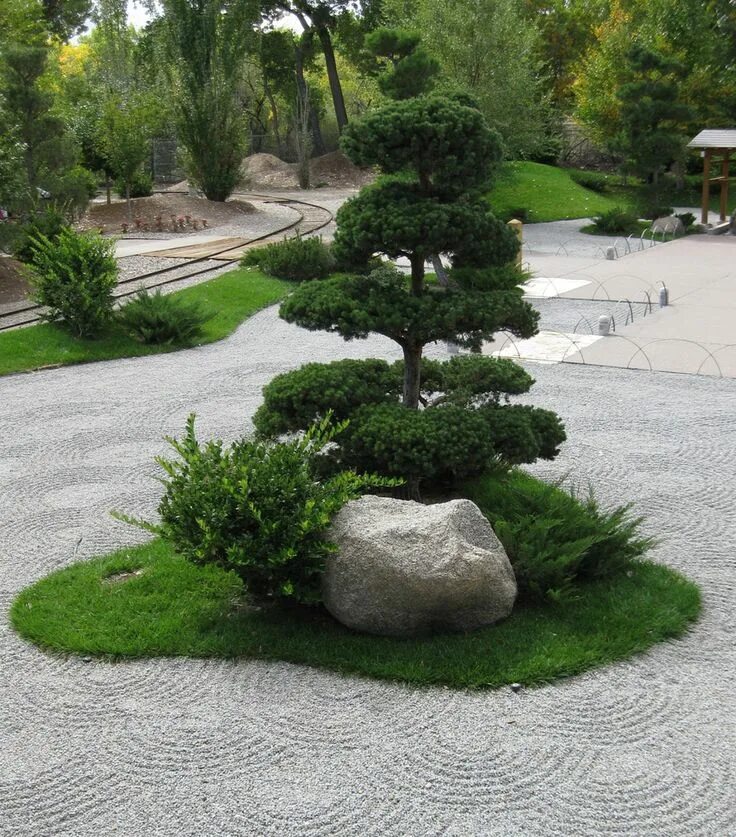Ниваки в ландшафтном дизайне фото Ygazg_1b Japanese garden landscape, Small japanese garden, Japanese rock garden