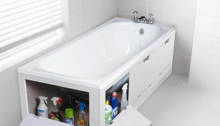Низ ванны чем закрыть фото Bathroom Cabinet Tower Ideas Custom bathroom cabinets, Bathroom, Bathroom cabine